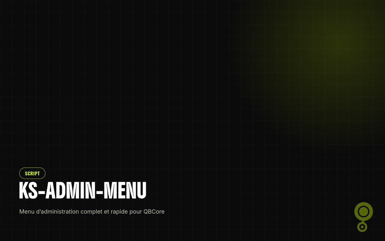 KS-Admin-Menu